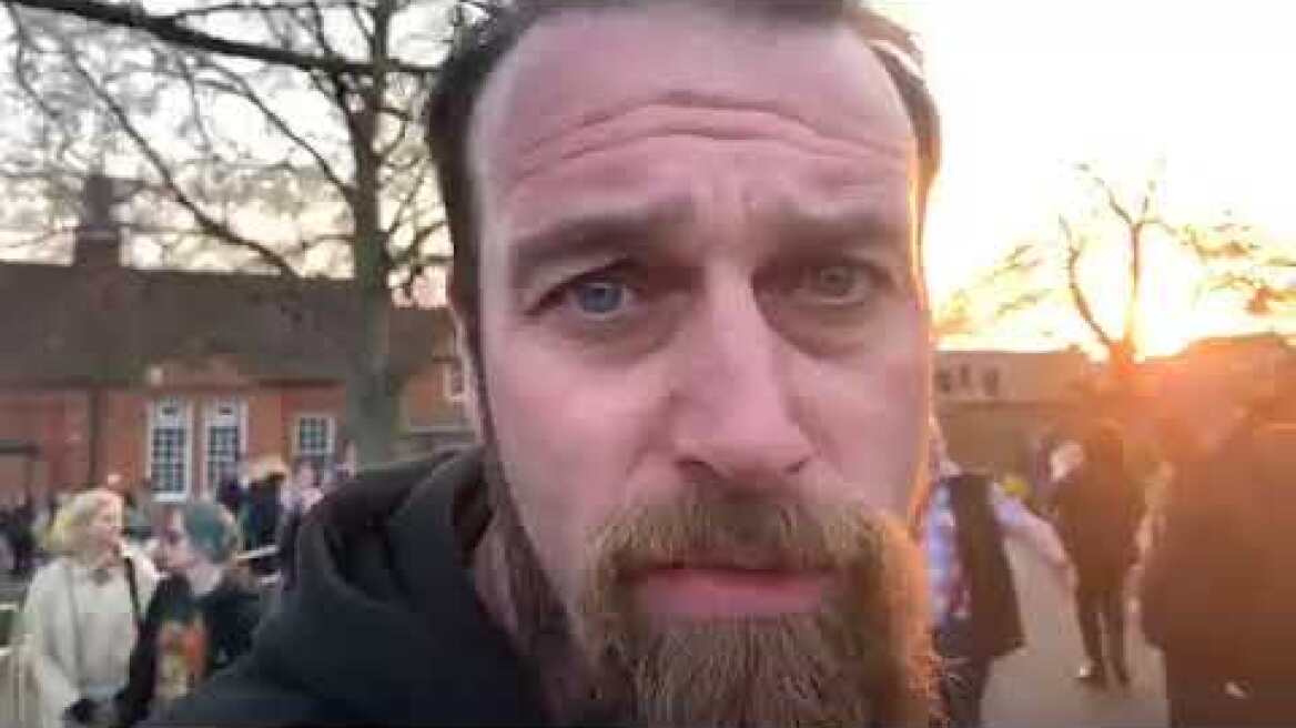 Horse carriage Keith Flint funeral