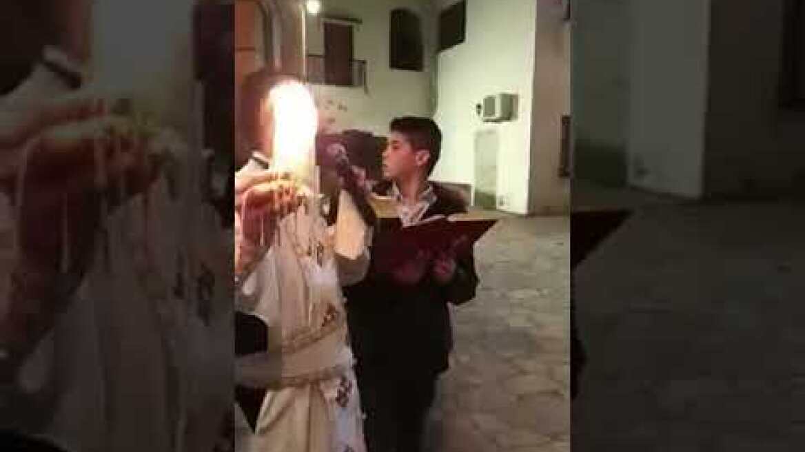 Με ριπές από καλάσνικοφ το «Χριστός Ανέστη» στα Ζωνιανά