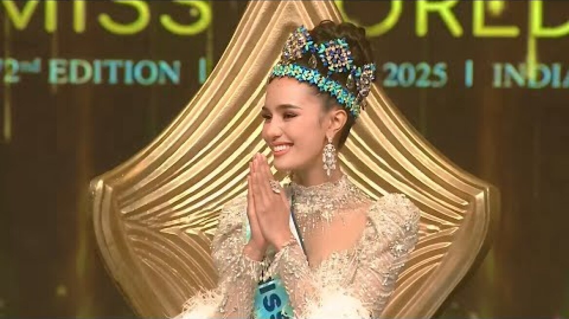Miss World 2025 Crowning Moment (72st Miss World)
