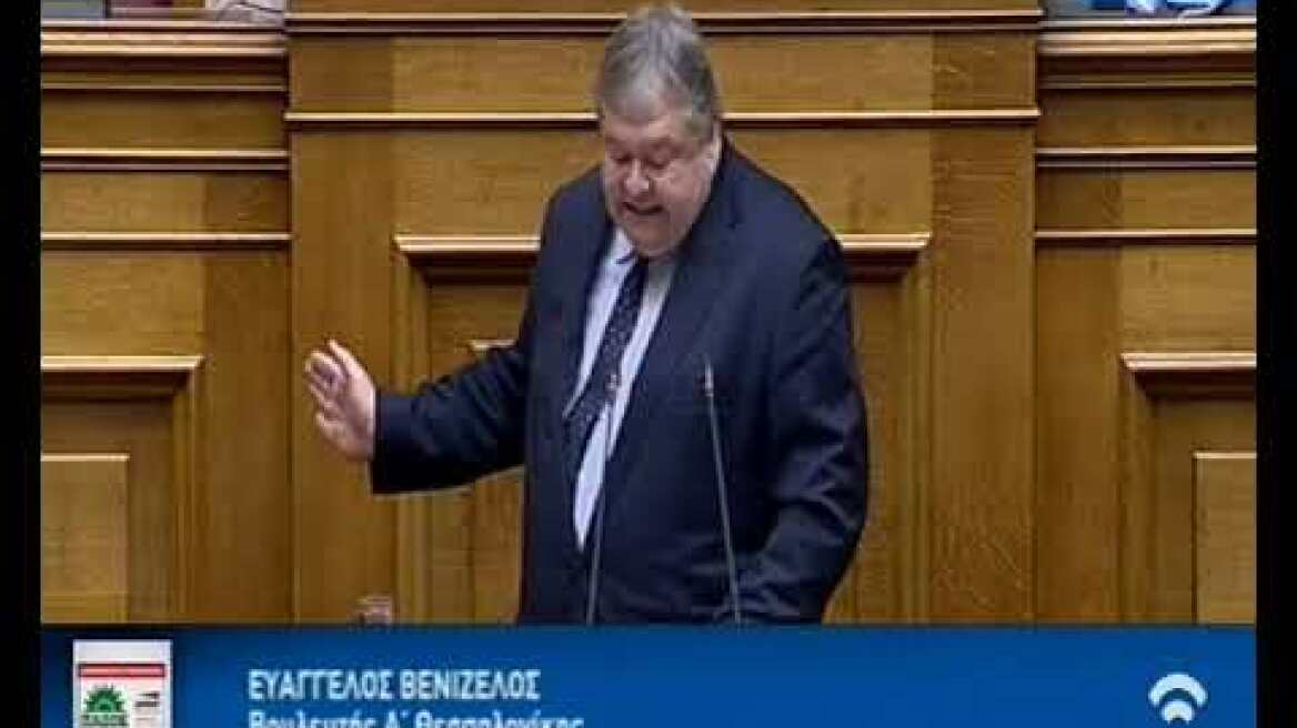 Βενιζέλος για συμφωνία Πρεσπών: Ο Τσίπρας δεν ήθελε συναίνεση αλλά χειροκροτητές και ουρές