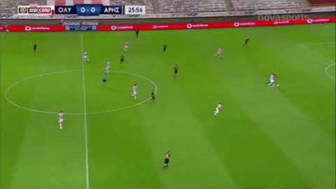 Ολυμπιακός vs Άρης: 3-1 /Olympiakos vs Aris:3-1 play offs 2019-2020, 2η αγωνιστική