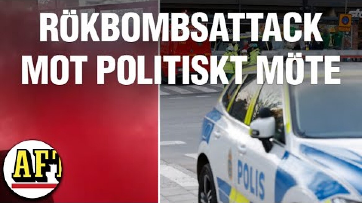 Två till sjukhus efter attack mot politiskt möte: ”En blixtoperation”