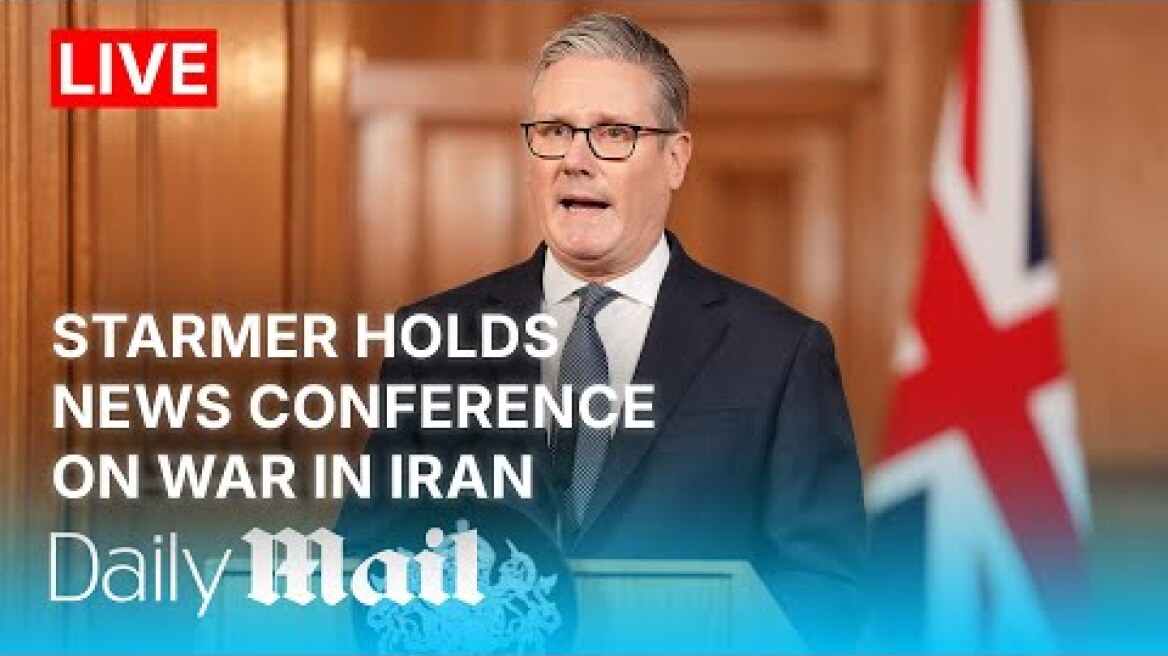 LIVE | Keir Starmer holds news conference on war in Iran
