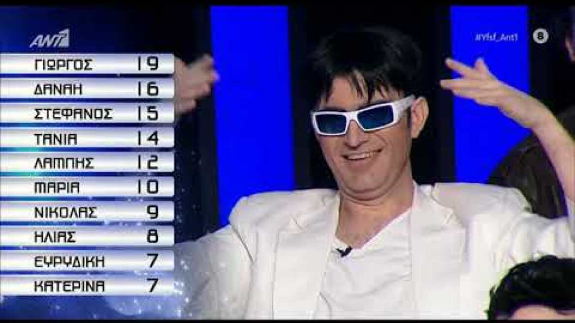 Ο Λάμπης Λιβιεράτος είναι ο νικητής του "Your Face Sounds Familiar" (3o Live - 01/03/2020)