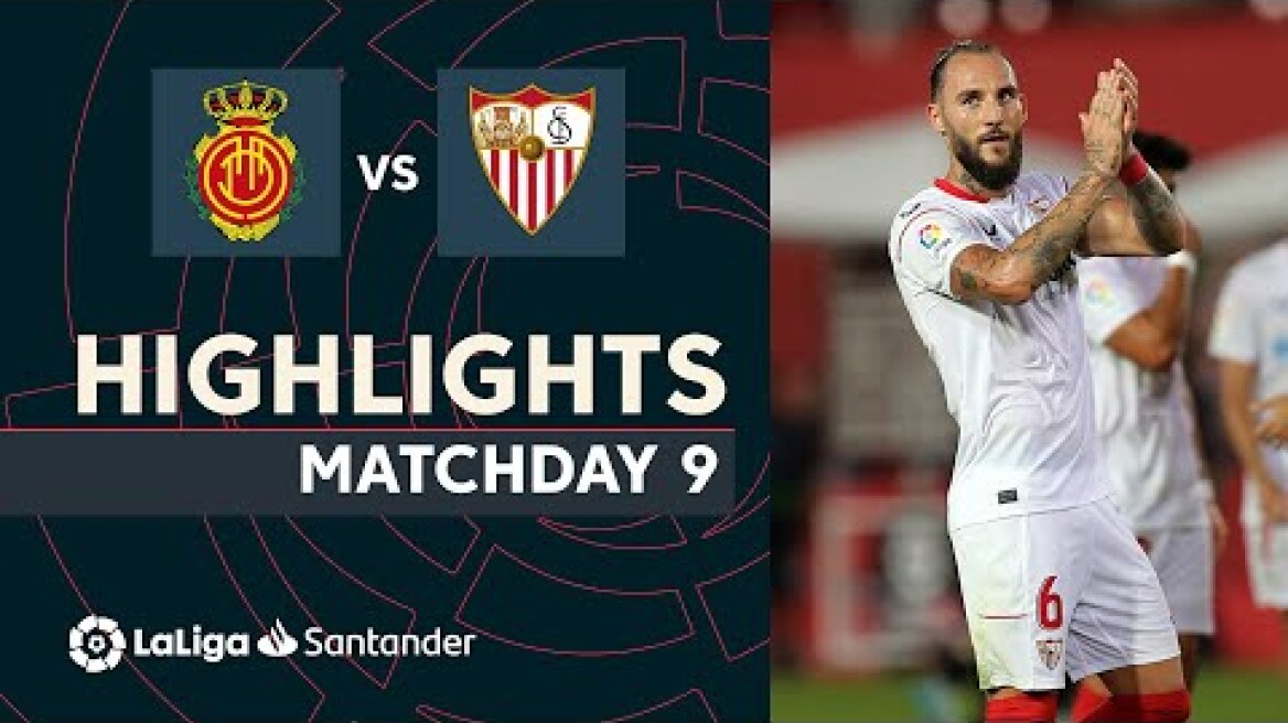 Resumen de RCD Mallorca vs Sevilla FC (0-1)