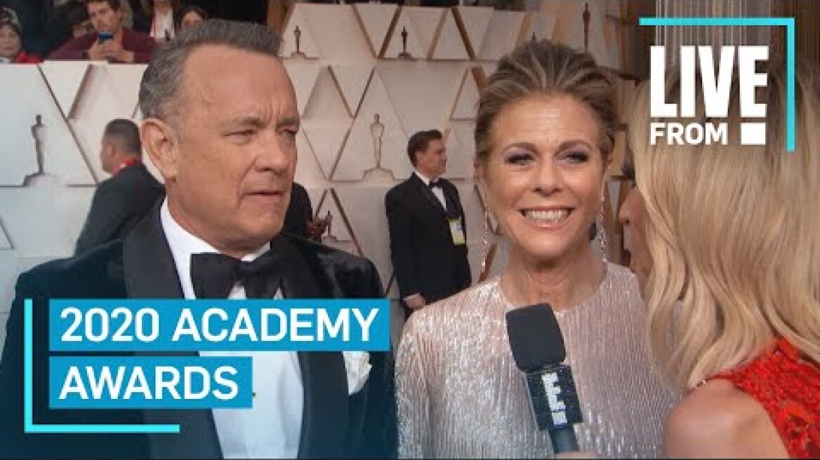 Tom Hanks Calls His Fellow 2020 Oscar Nominees Gods | E! Red Carpet & Award Shows