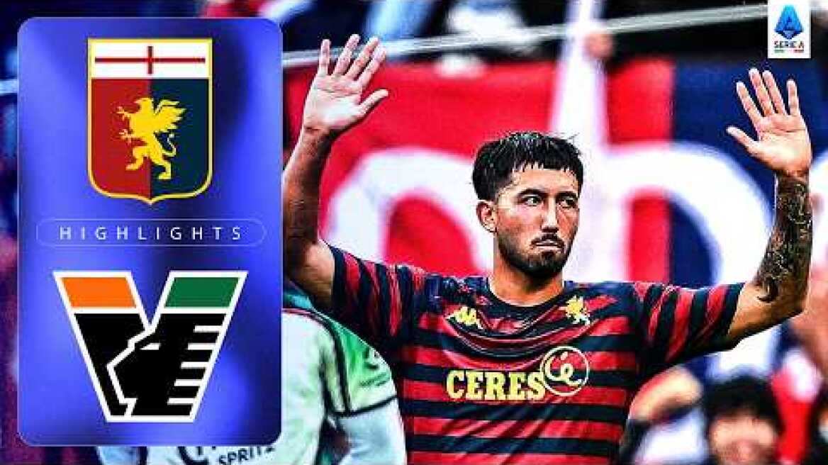 Ellertsson Strikes for the Win | GENOA-VENEZIA | HIGHLIGHTS | Serie A 2026/27