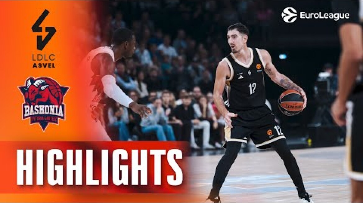 Seljaas and the Comeback Surge | ASVEL - Baskonia | R2 BASKETBALL HIGHLIGHTS 2025-26