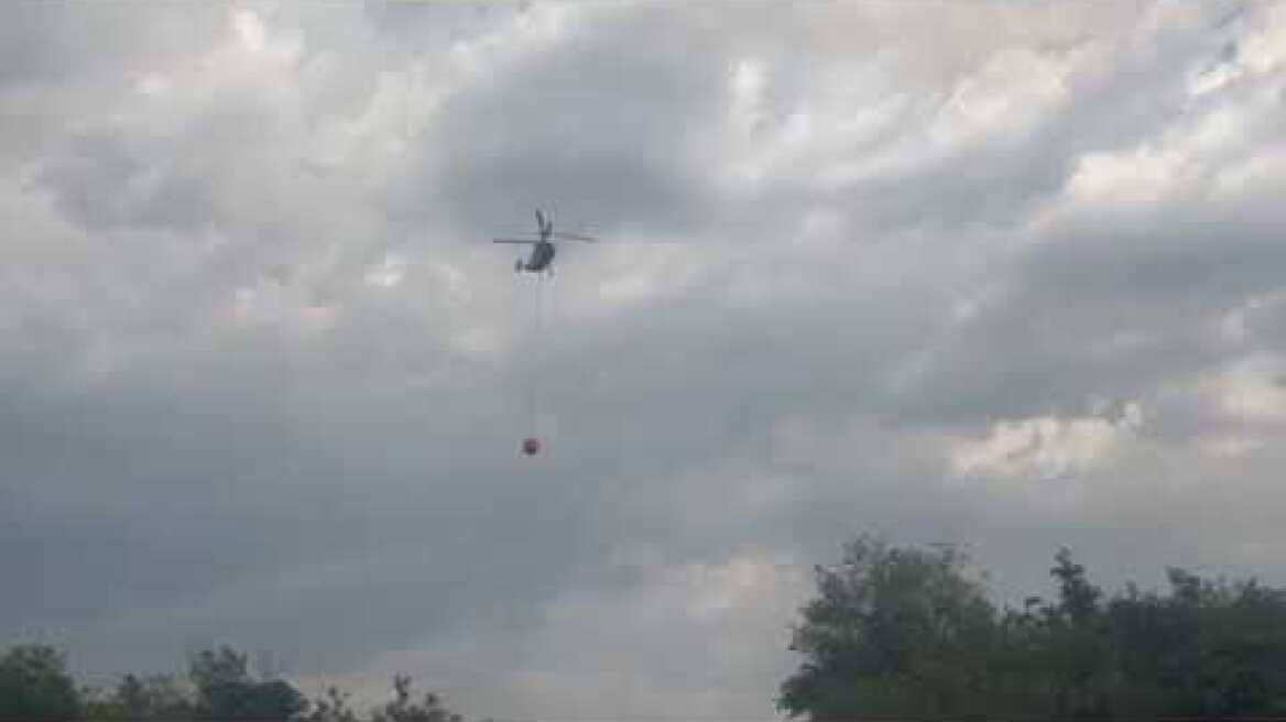 Φωτιά στο δήμο Εμμανουήλ Παππά (01/07/2025)