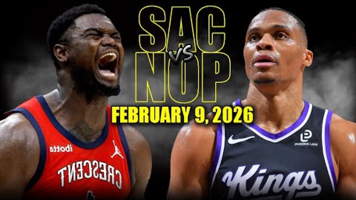 Sacramento Kings vs New Orleans Pelicans Full Game Highlights – February 9, 2026 | NBA Season