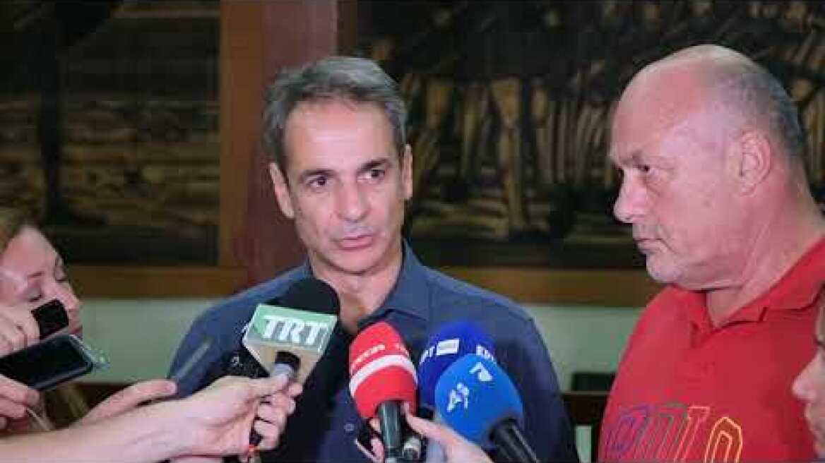 Ο Κ. Μητσοτάκης στον Βόλο