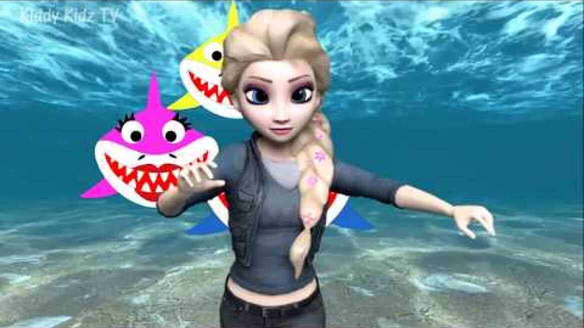 Baby Shark Song and Dance Frozen Animal Songs