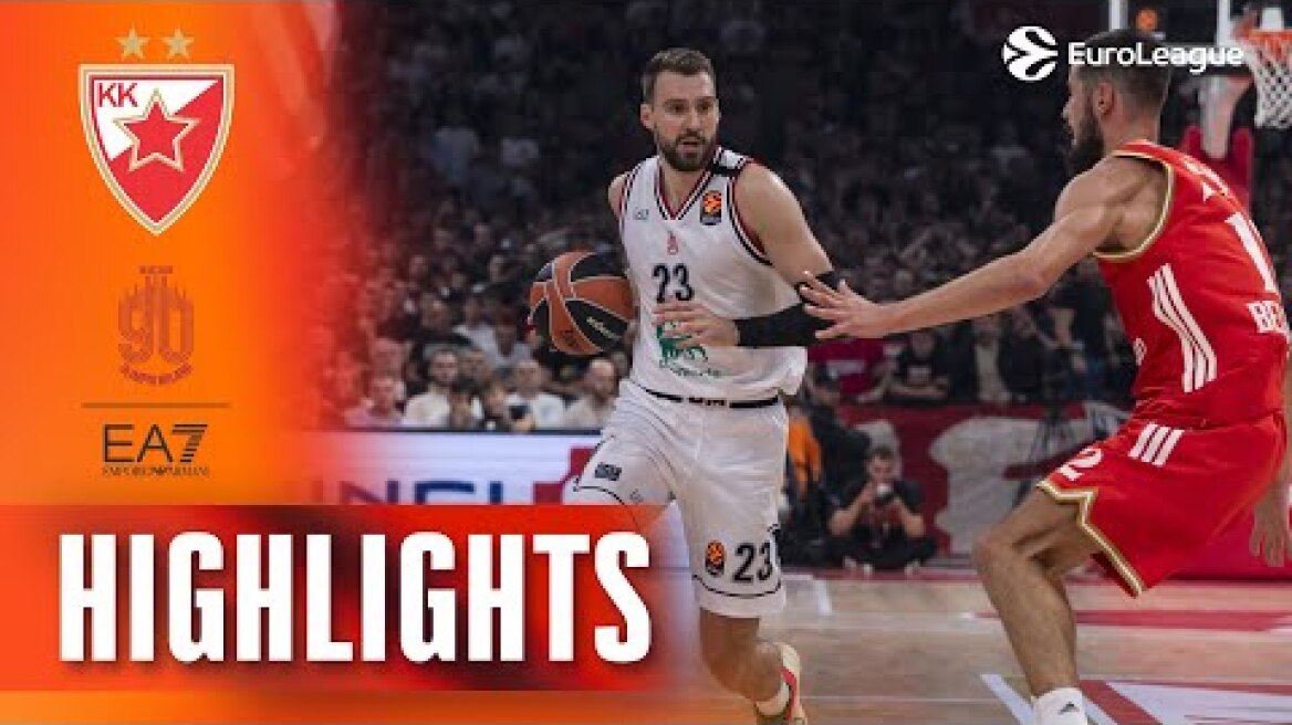 LeDay & Shields Shine With Big Plays | Crvena Zvezda – Milan | R1 BASKETBALL HIGHLIGHTS 2025-26
