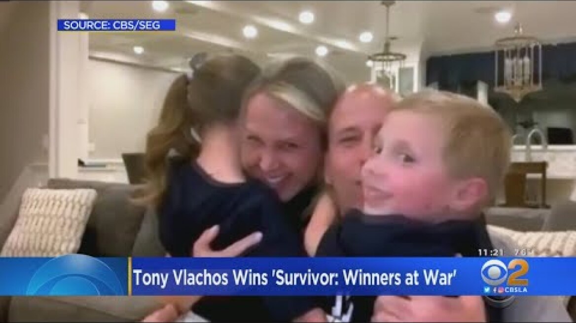 New Jersey Police Officer Tony Vlachos Wins 'Survivor: Winners At War'
