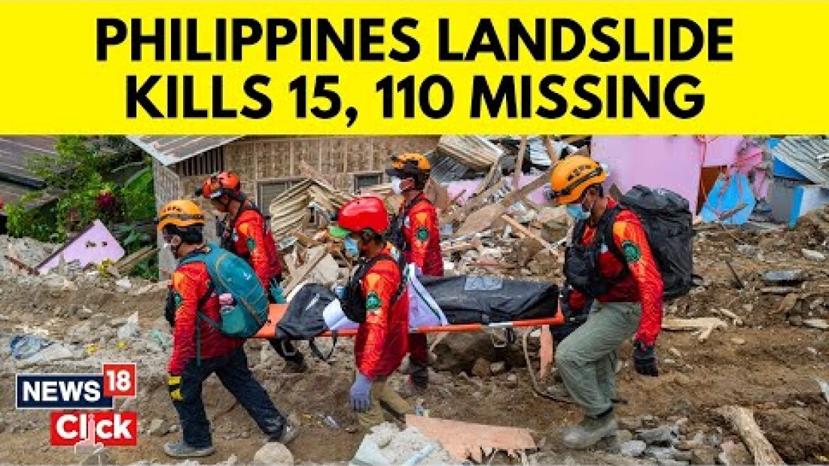 Philippines Landslide | 15 Dead And Over 100 Missing | 'Miracle' Survivor Found | N18V