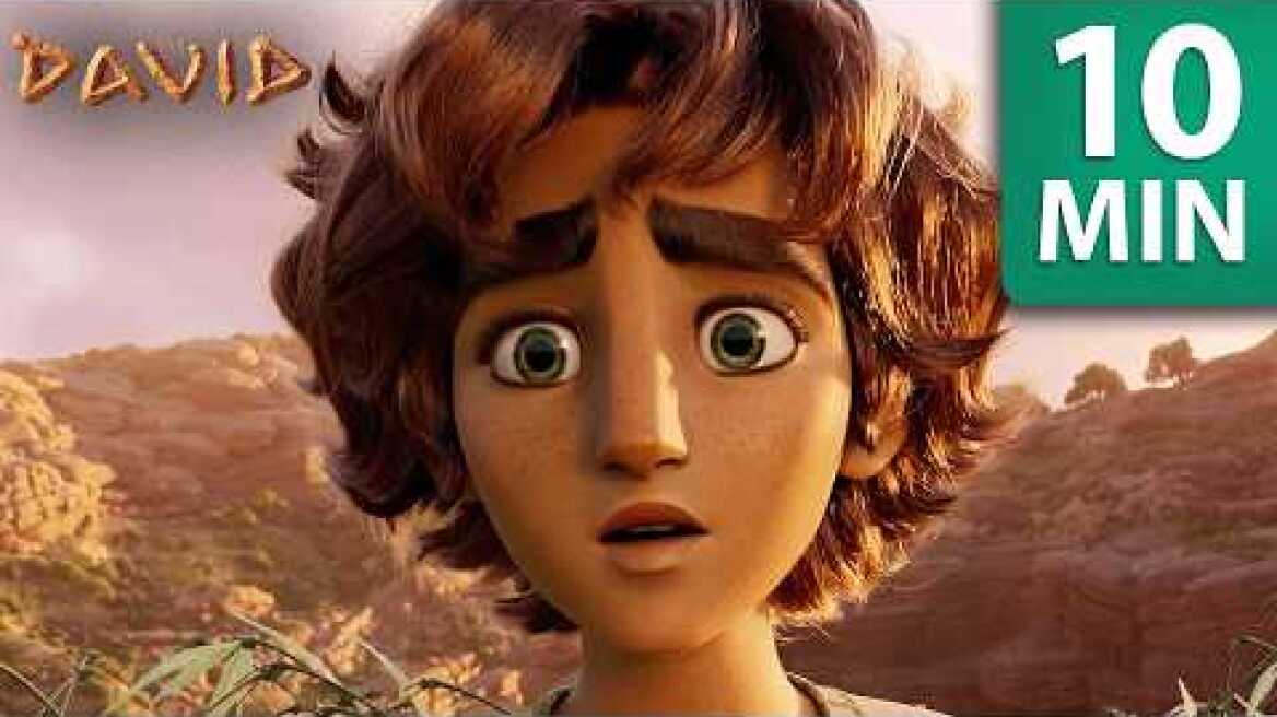 DAVID (2025) Official First 10 Minutes | Angel | Animated Bible Movie