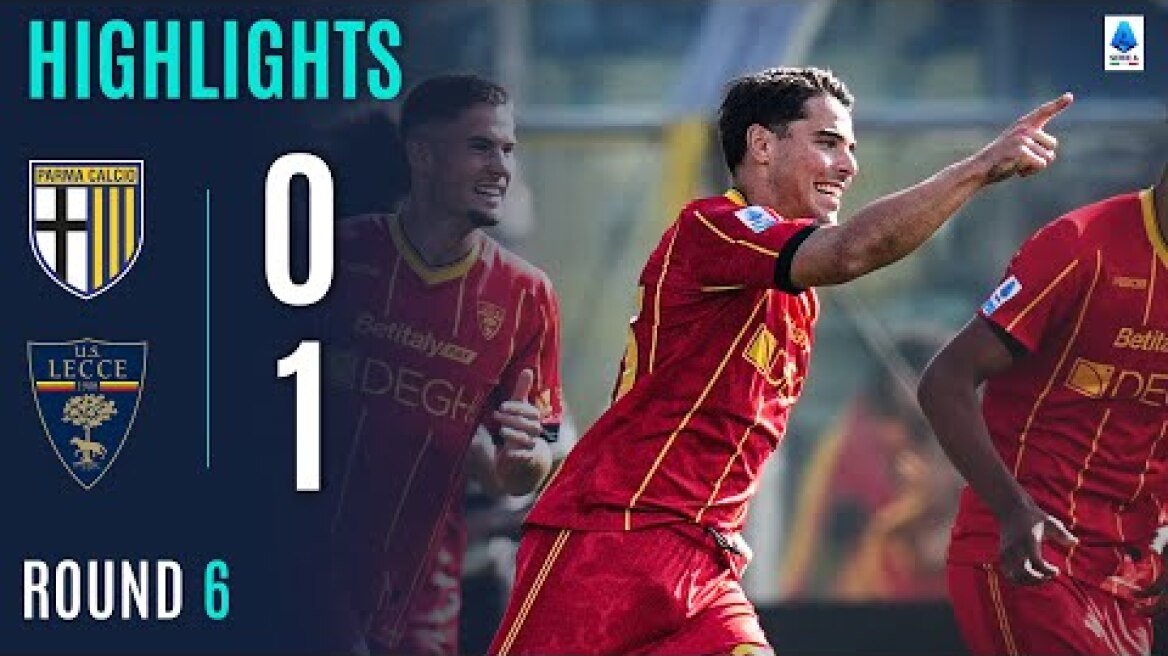 PARMA-LECCE 0-1 | HIGHLIGHTS | Sottil The Hero for Lecce! | Serie A 2025/26