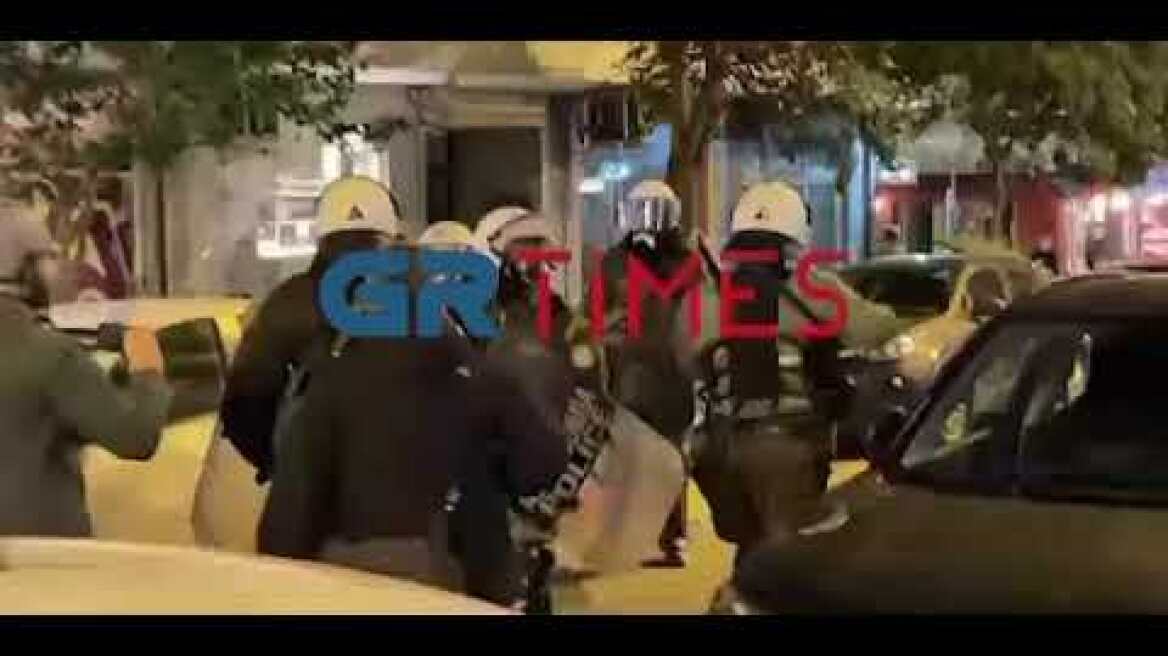Επεισόδια στο κέντρο της Θεσσαλονίκης