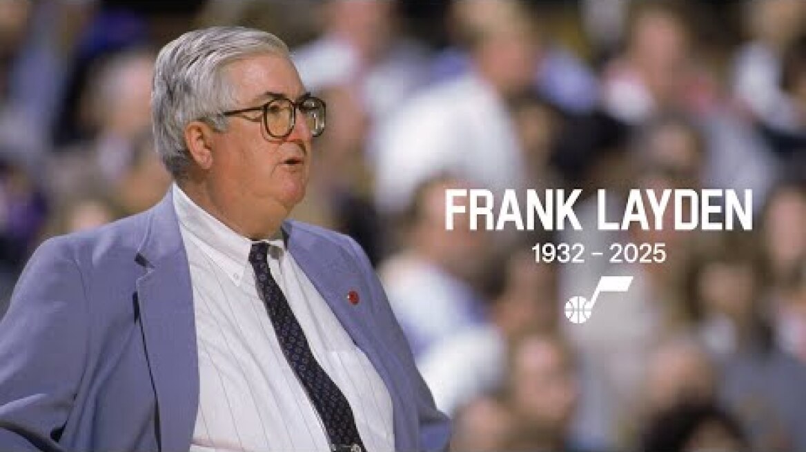 Remembering Coach Frank Layden 💜 | UTAH JAZZ