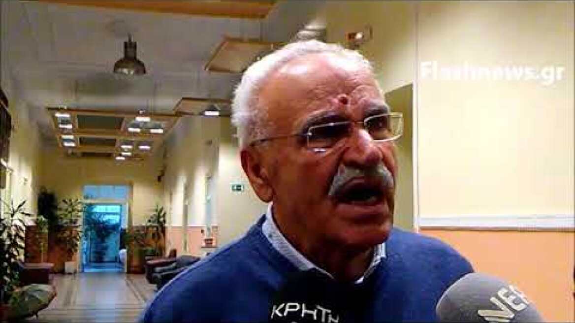 Απόστολος Βουλγαράκης Αντιπεριφερειάρχης Χανίων για αγνοούμενο στον Εμπρόσνερο