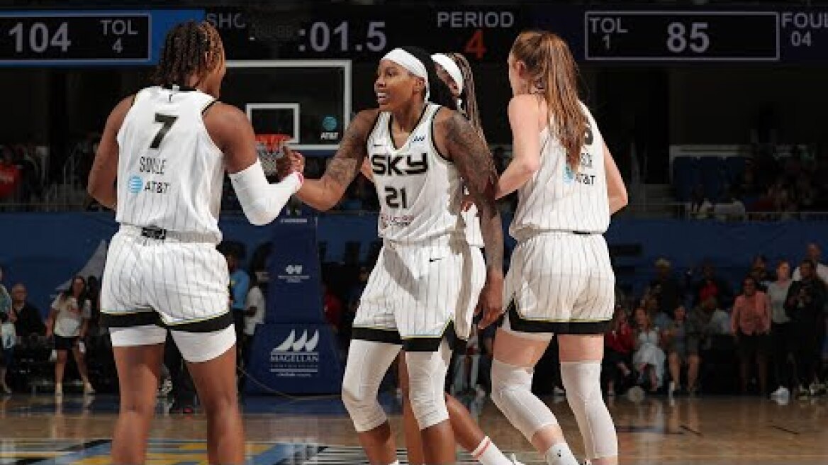 HIGHLIGHTS: Robyn Parks scores career-high in Sky victory over Mercury