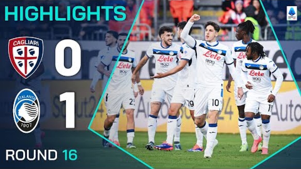 CAGLIARI-ATALANTA 0-1 | HIGHLIGHTS | Zaniolo goal extends Atalanta winning run! | Serie A 2024-25