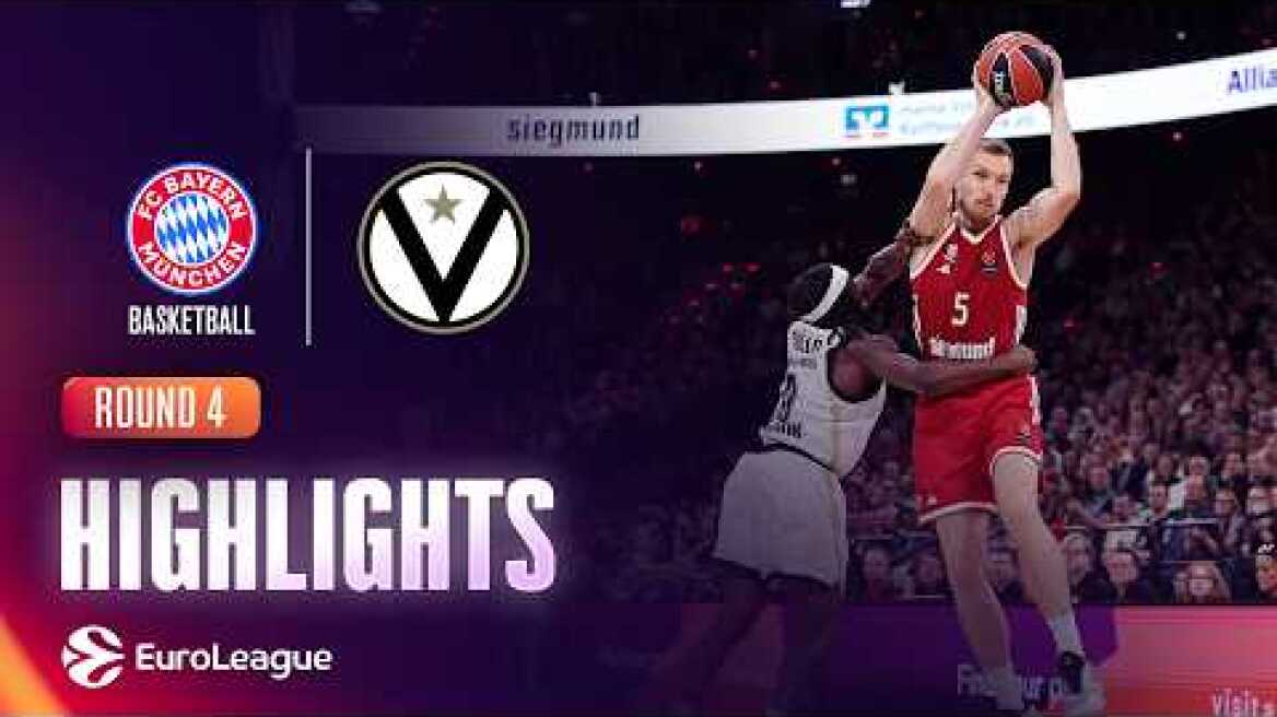 FC Bayern Munich - Virtus Bologna | R4 Highlights 2026-27