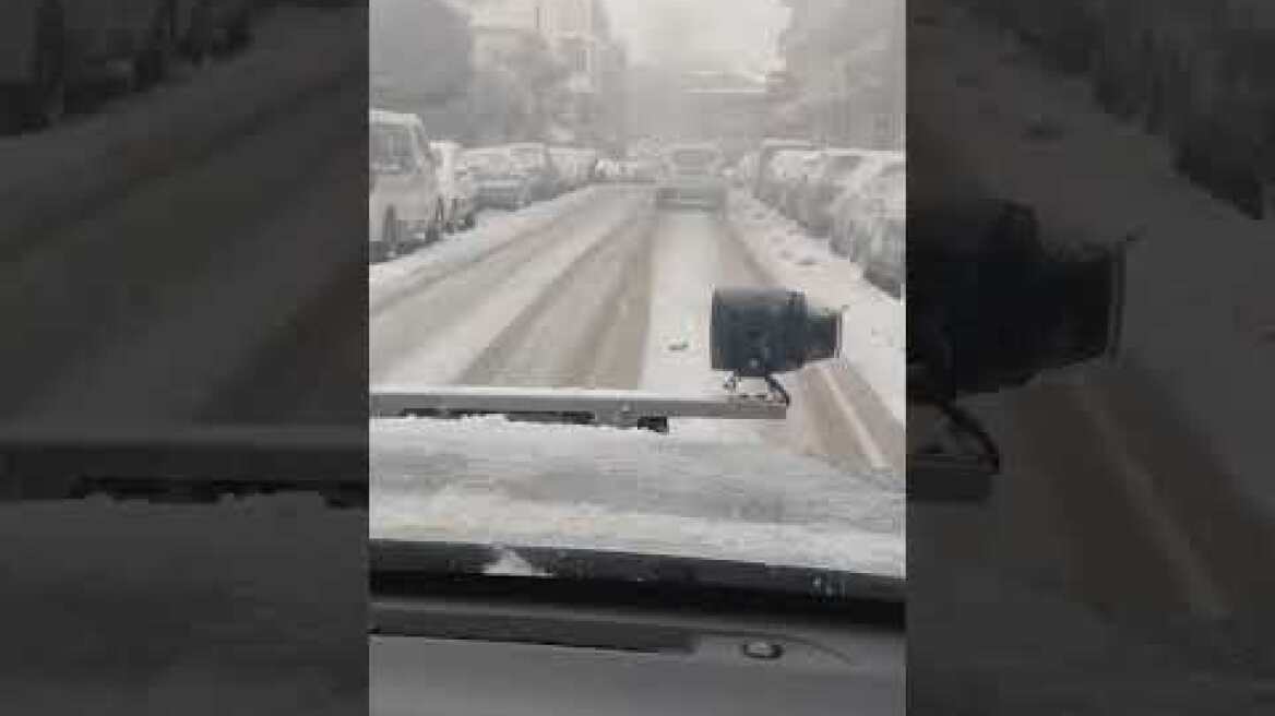 Χιόνια στην Καλαμπάκα (1)