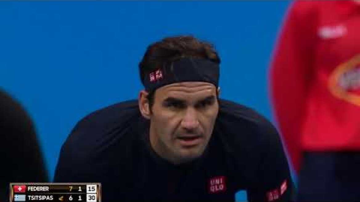 Roger Federer vs Stefanos Tsitsipas - Hopman Cup 2019 Highlights HD