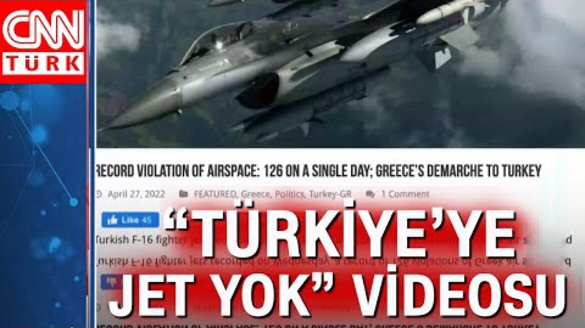Yunan ve Rum lobisinden Türkiye'ye karşı F-16 propagandası yaptı