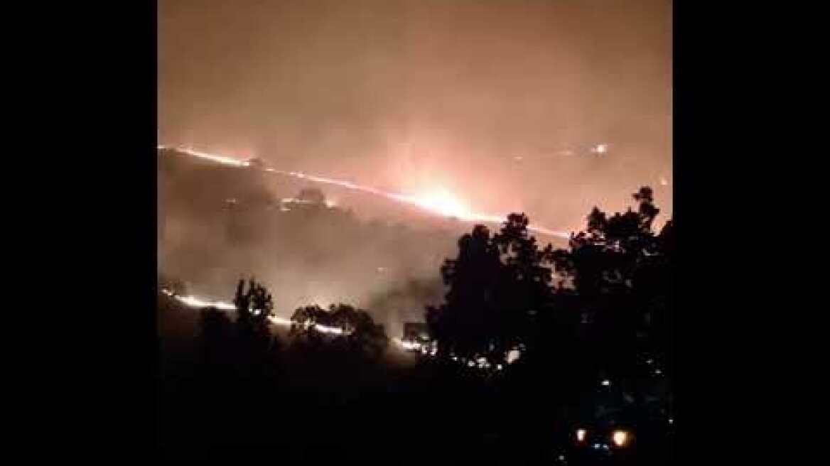 Σε εξέλιξη η φωτιά στην Εορδαία Πτολεμαΐδας - Χωρίς ενεργό μέτωπο σε Εύβοια, Σέρρες, Μεσσηνία, Λακωνία και Κύθηρα Φωτιά Λιβερα Ποντοκωμη