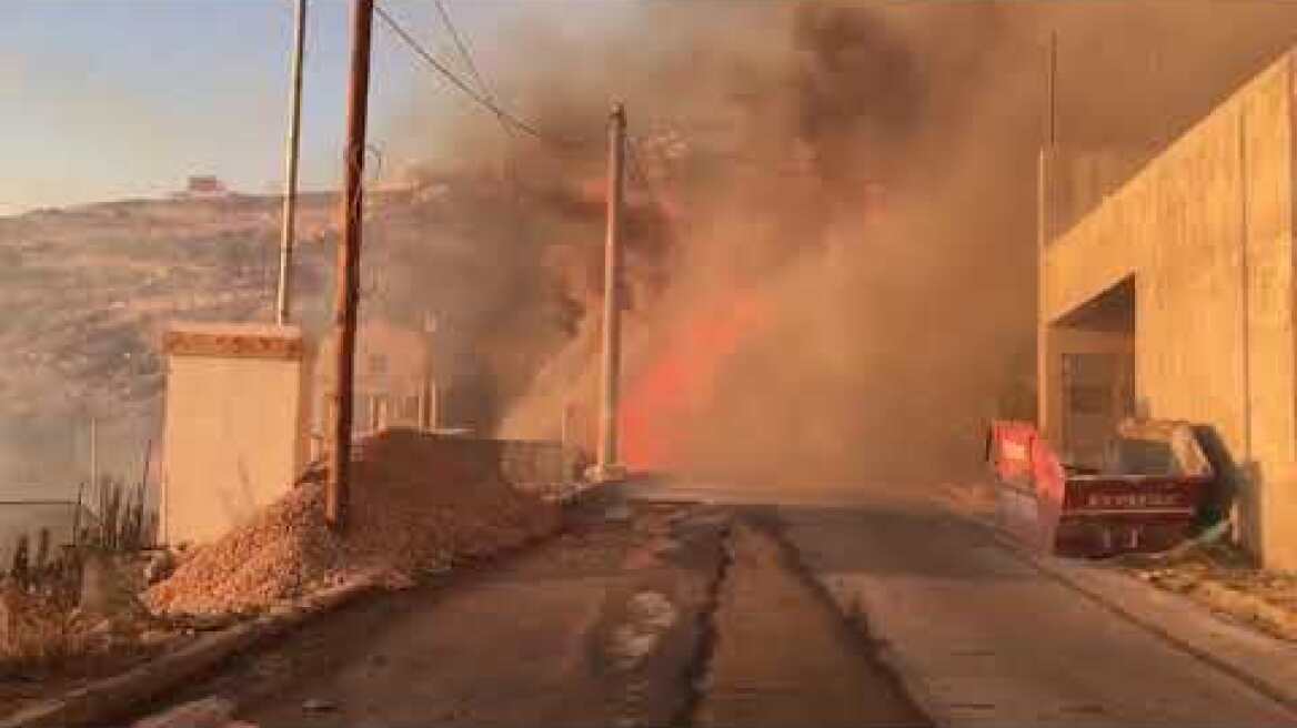 Φωτιά στη Σαρωνίδα (9)