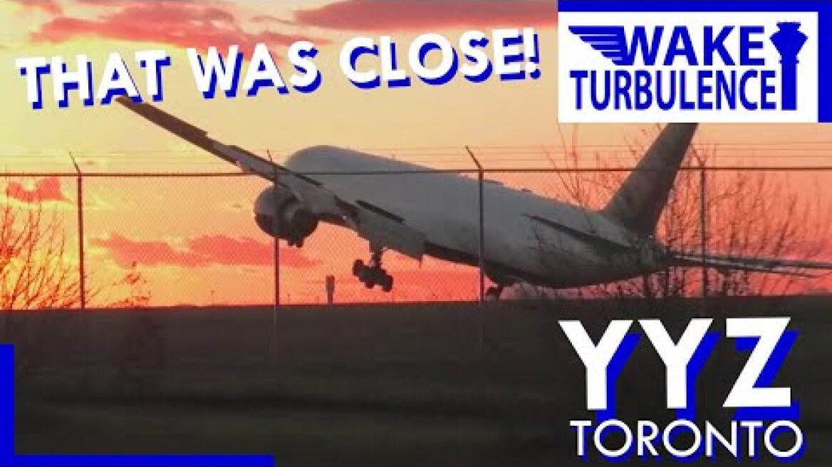 Heart-Stopping! Air Canada Almost-Accident in Toronto 777 Gusty Landing…😱😱😱 #aviation