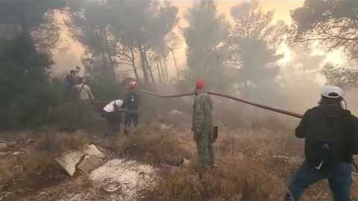 Φωτιά στην Αγία Σωτήρα