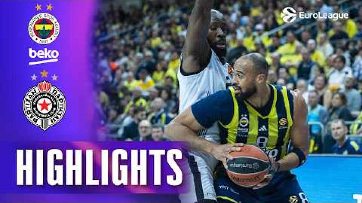 Horton-Tucker Leads a HARD-FOUGH WIN | Fenerbahçe - Partizan | R29 BASKETBALL HIGHLIGHTS 2025-26
