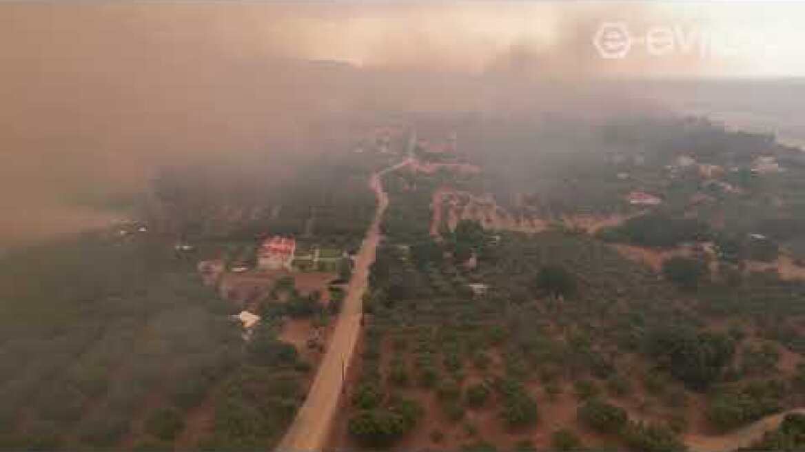 DRONE (18:40) Αυτήν τη στιγμή το κυρίως μέτωπο, έχει μεταφερθεί στο Φυλάκιο της Μεσημβρίας