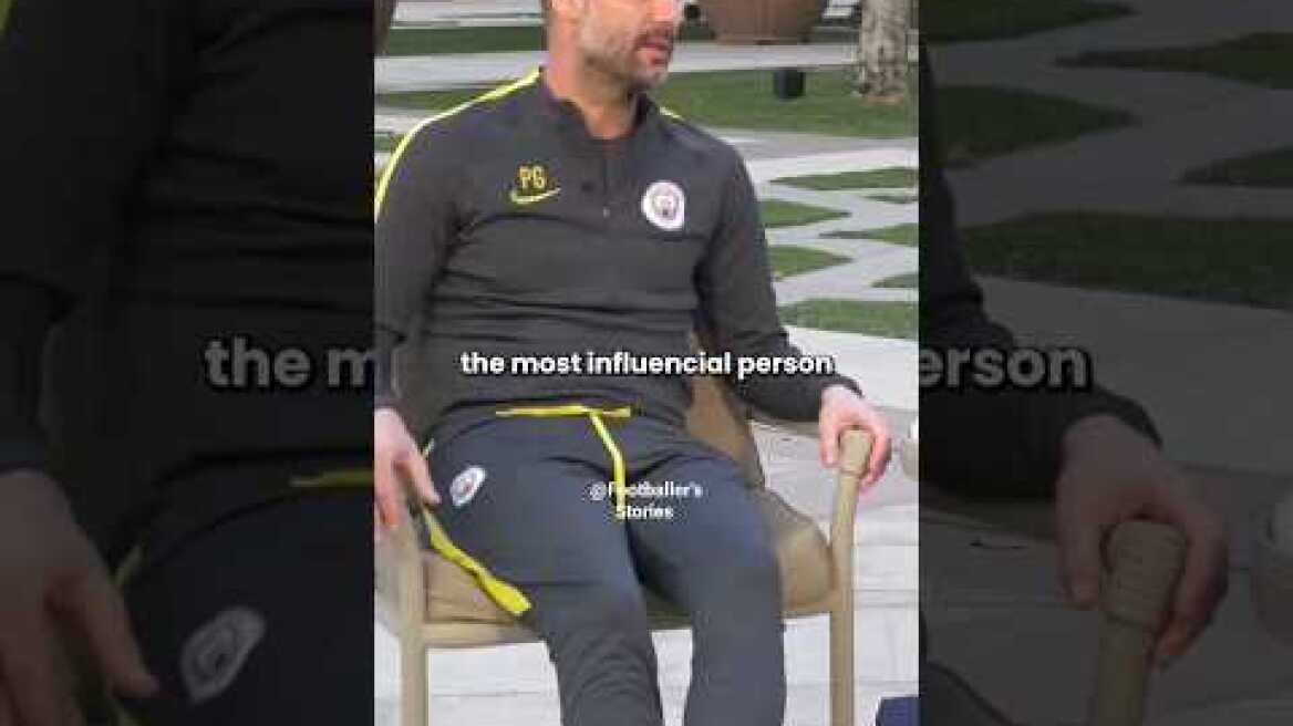 Pep Guardiola on the influence of the GREAT JOHAN CRUYFF 👏♥️⚽