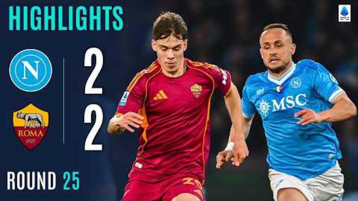NAPOLI-ROMA 2-2 | HIGHLIGHTS | Points Shared at the Maradona | SERIE A 2025/26