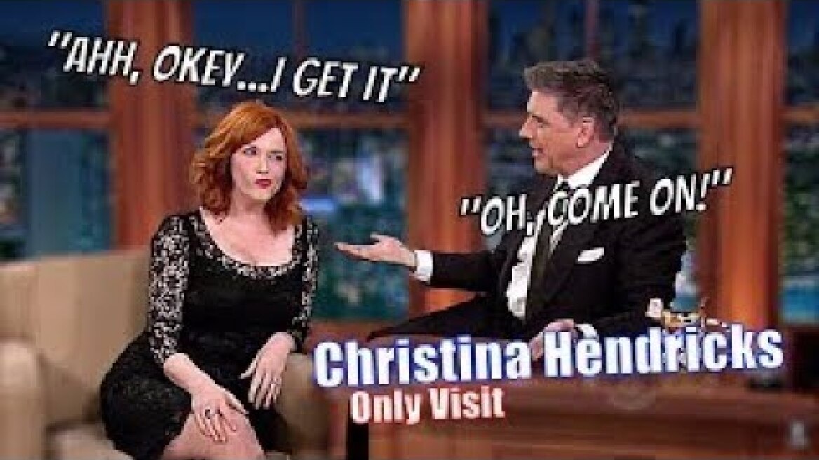 Christina Hendricks - Craig Comments On Her Breasts - Her Only Appearance [1080p]