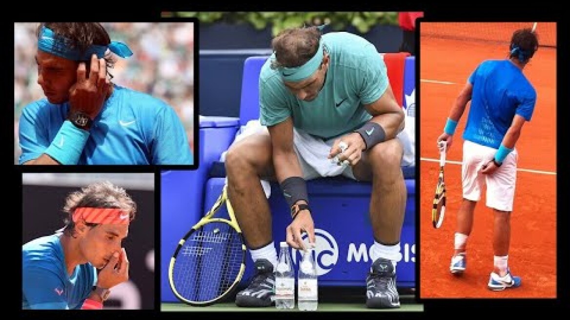 Tics & Tocs de Rafael Nadal (bouteilles & service) 🎾