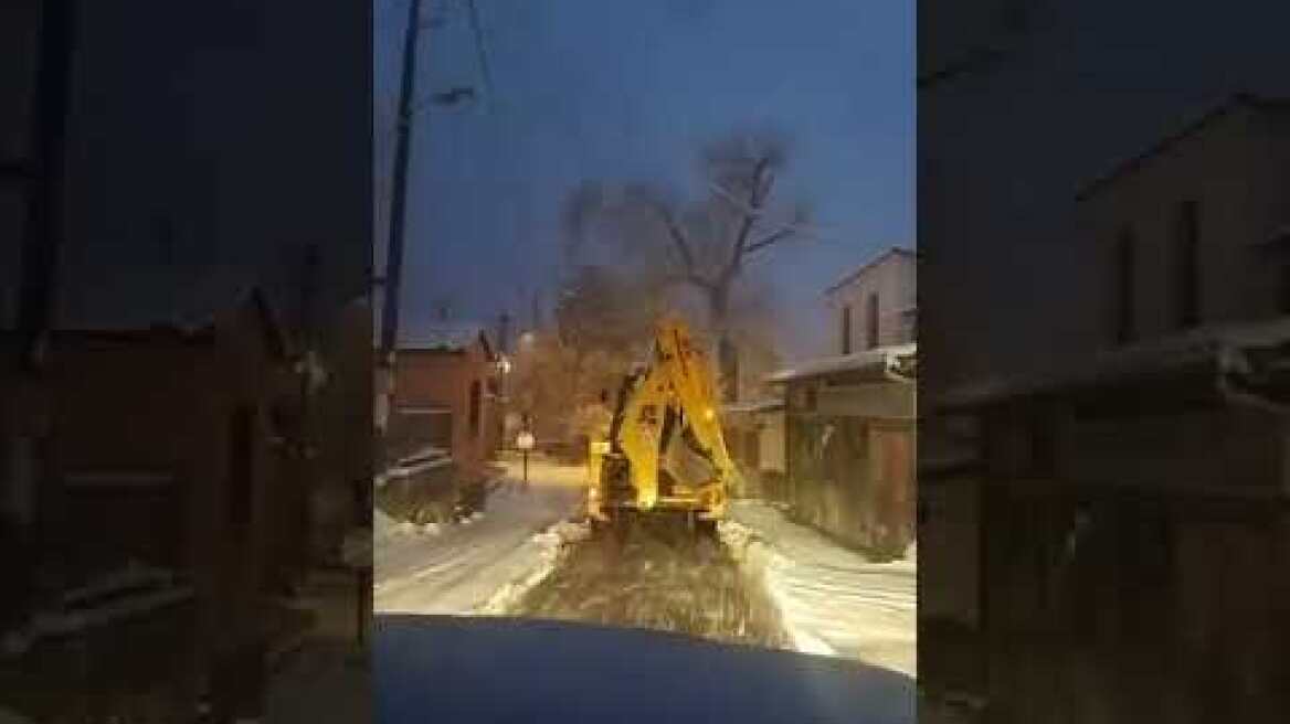 Χιόνι στον Άγιο Βλάσιο Πηλίου