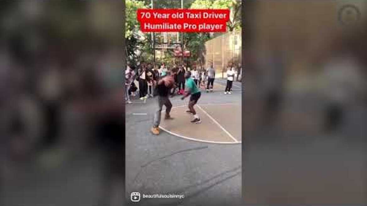 Viral Έλληνας ταξιτζής στη Νέα Υόρκη για τις ικανότητες του στο μπάσκετ - Λένε ότι είναι 70