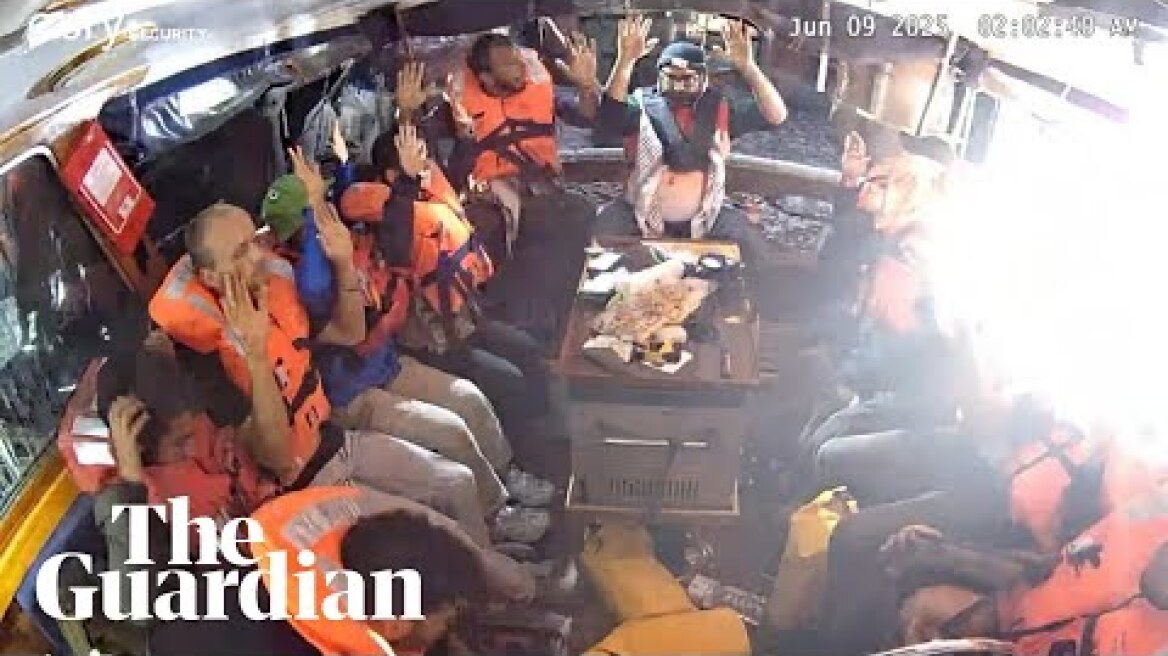 How the Israeli navy intercepted the Global Sumud flotilla