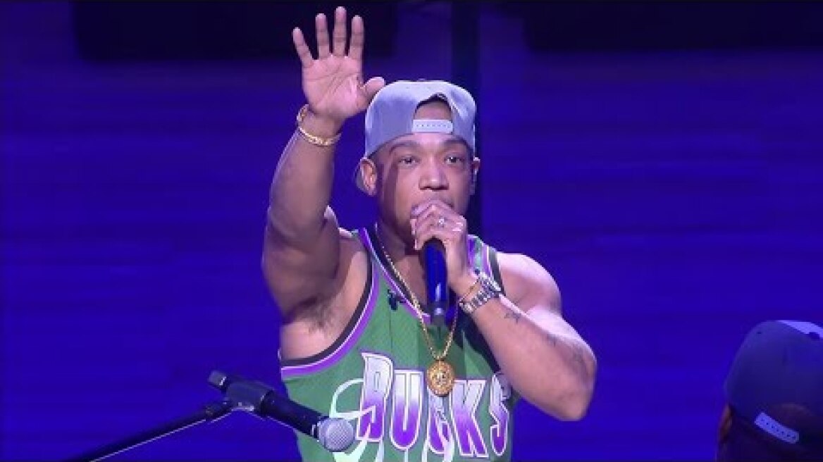 Ja Rule FULL Halftime Performance At Bucks Game