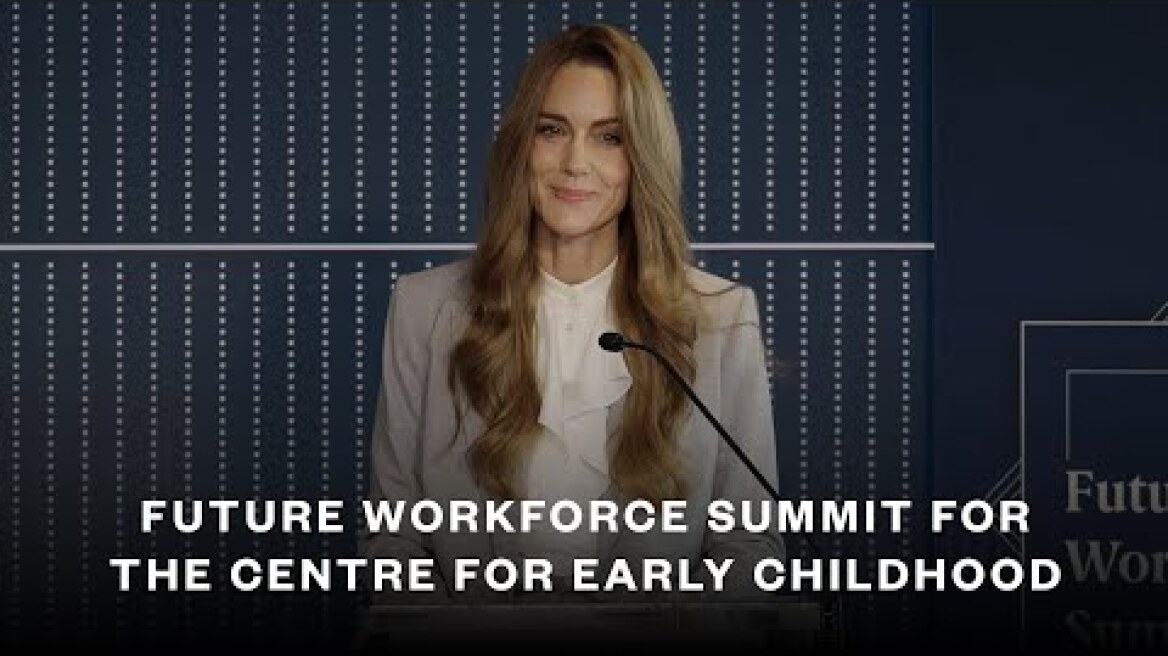 The Princess of Wales makes speech at the Future Workforce Summit
