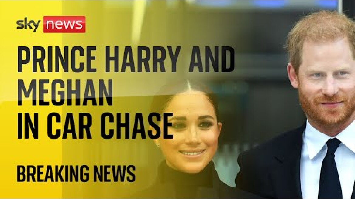 Prince Harry and Meghan involved in 'near catastrophic car chase'