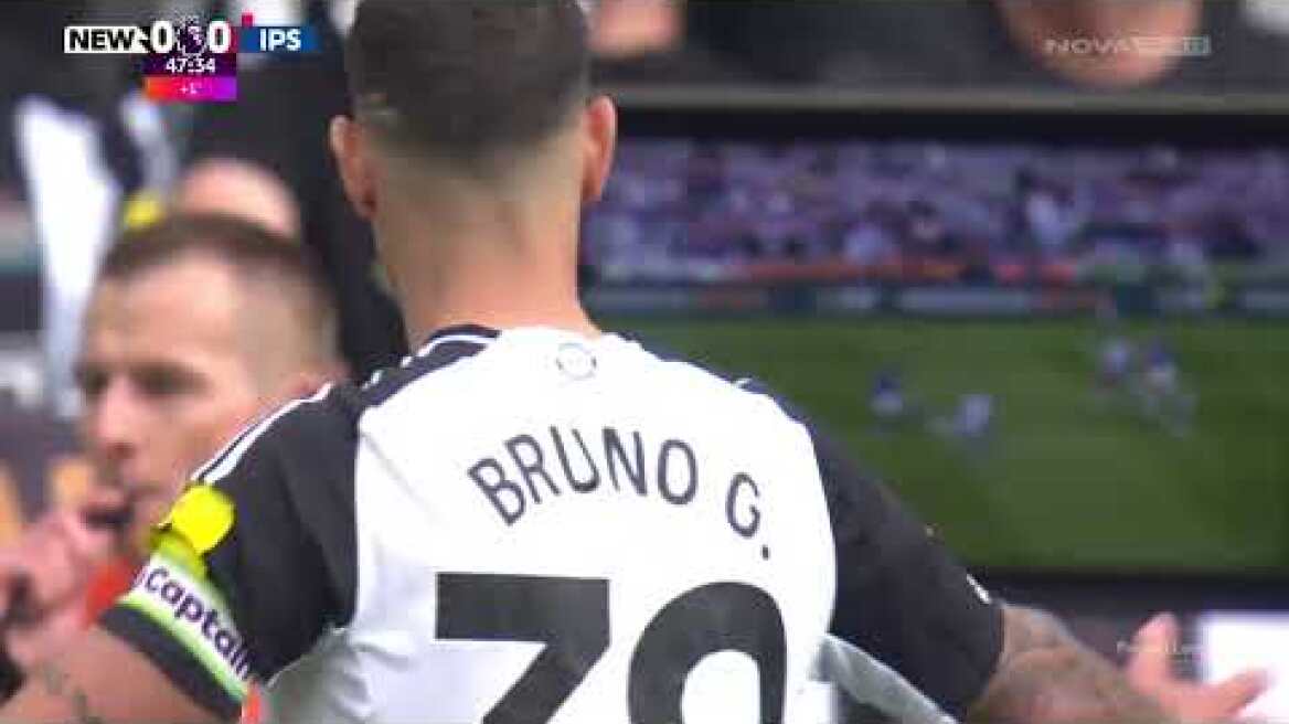 Νιούκαστλ-Ίπσουιτς 3-0 (MD 34, 26/04/2025)