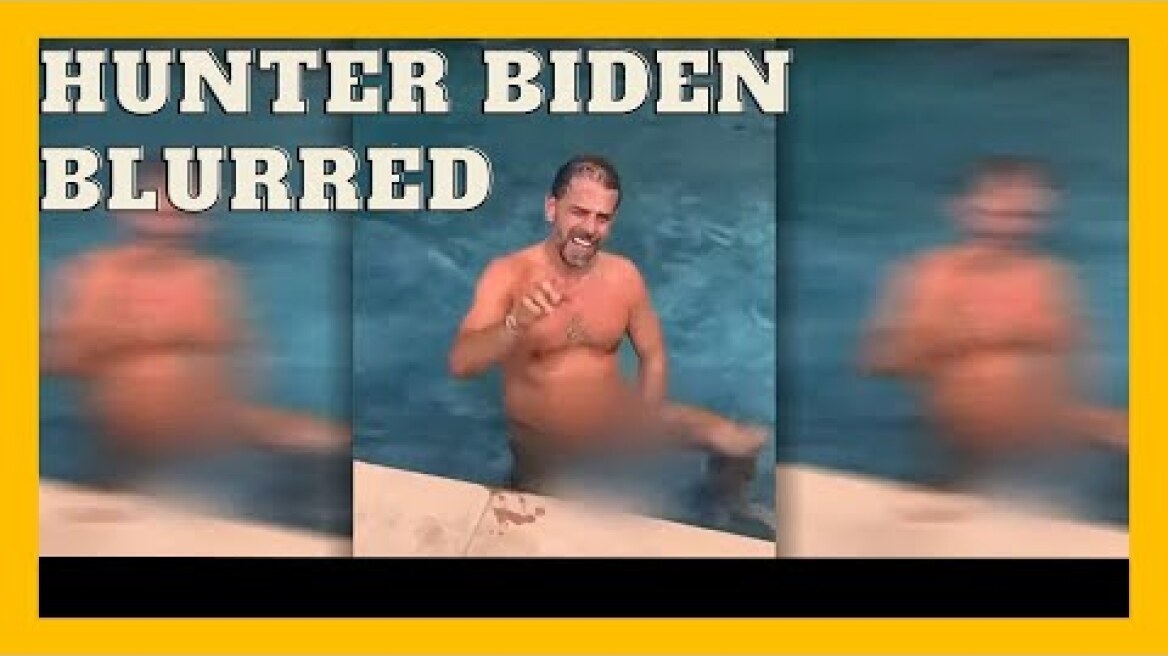 Hunter Biden Naked In The Pool