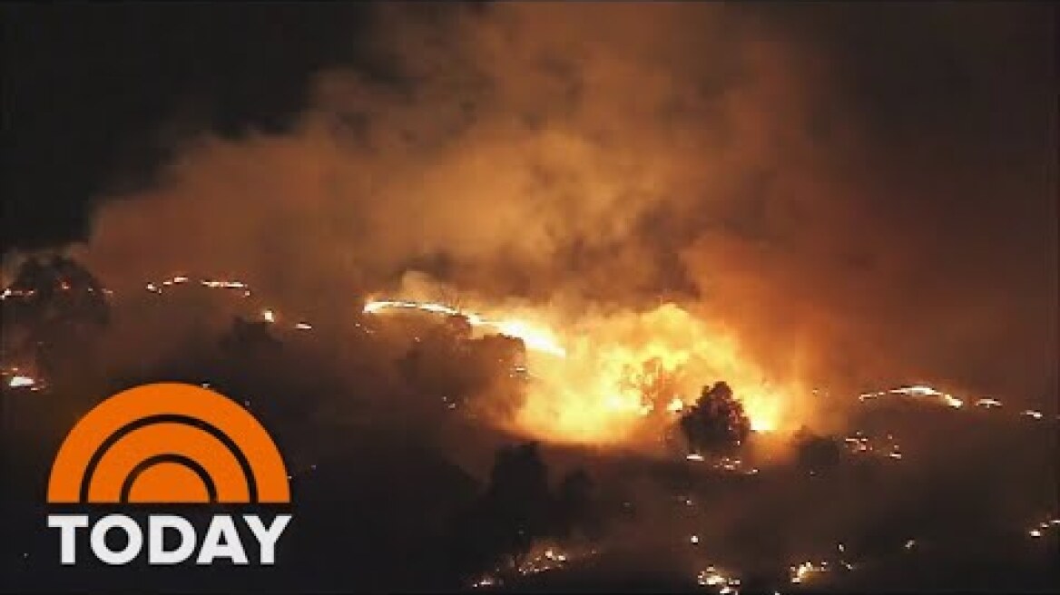 Evacuations ordered as California fire spreads to 12,000 acres