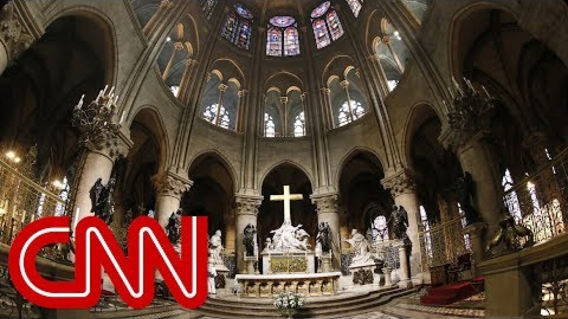 See a 360-degree look inside Notre Dame cathedral (2015)